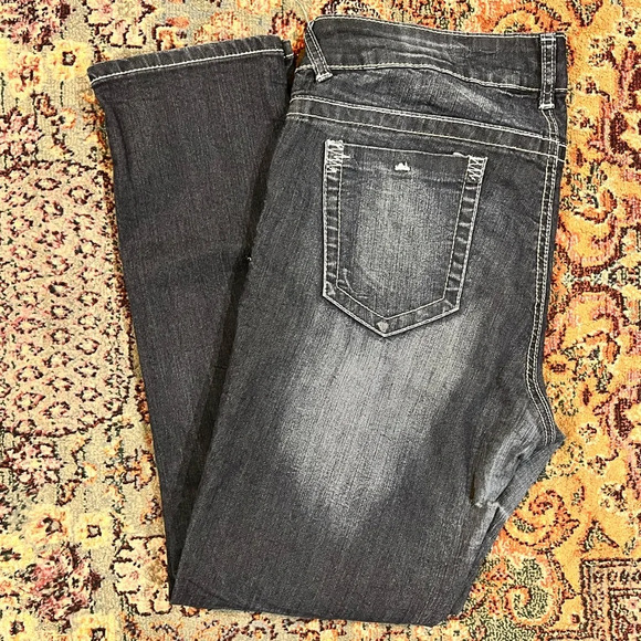 WILL NOT TAKE LESS Women’s Alloy Straight Leg Jeans - Picture 1 of 9